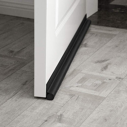 MAXTID Door Draft Stopper 36 Inch Black Adjustable Door Draft Blocker Thoughtful Housewarming Gift for New Home