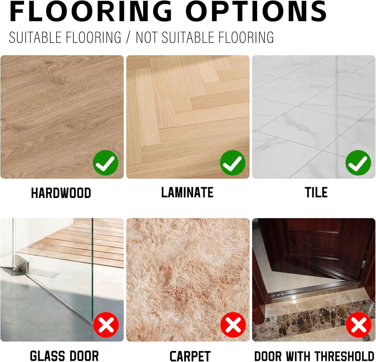 MAXTID Double-Sided Door Bottom Seal – Intentional Living Upgrade, Single Product Solves Five Common Door Problems
