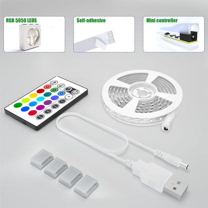 maylit ICRGB TV LED Backlight | Calming Ambient Light for Bedtime Wind-Down and Nighttime TV Watching