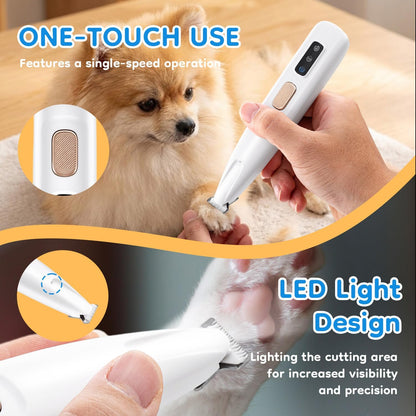 Mcbazel Pet Micro Precision Trimmer — Less-Is-More Design for Intentional Pet Owners, No Extra Parts Needed
