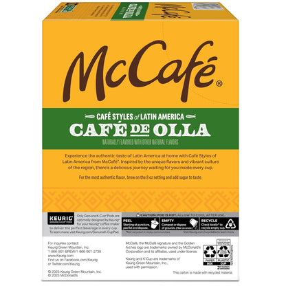 McCafe Cafe de Olla Keurig Single Serve Pods – Work-from-Home Afternoon Pick-Me-Up, 20 Count