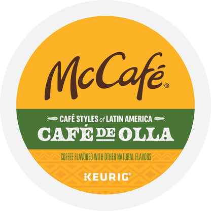 McCafe Cafe de Olla Keurig Single Serve Pods – Work-from-Home Afternoon Pick-Me-Up, 20 Count