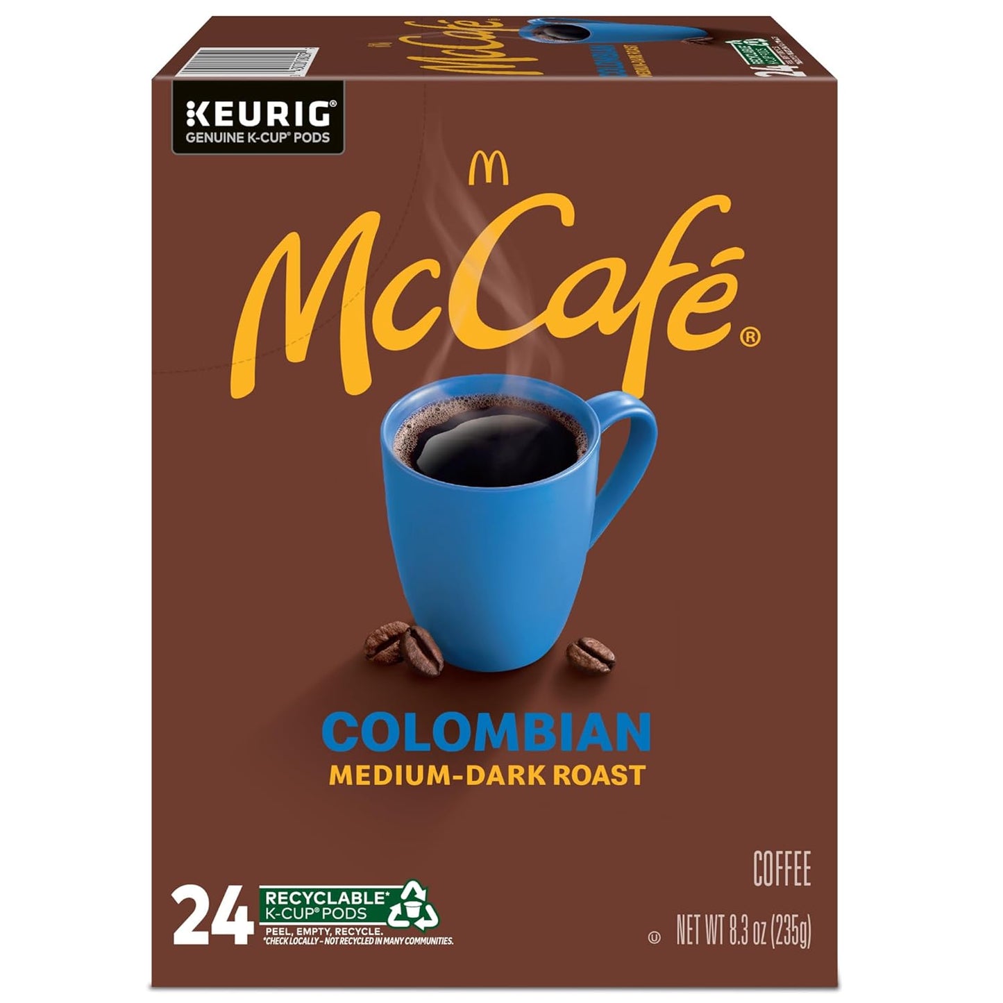 McCafe Colombian K-Cup Pods – Mindful Morning Coffee for Self-Care Rituals, 96 Count