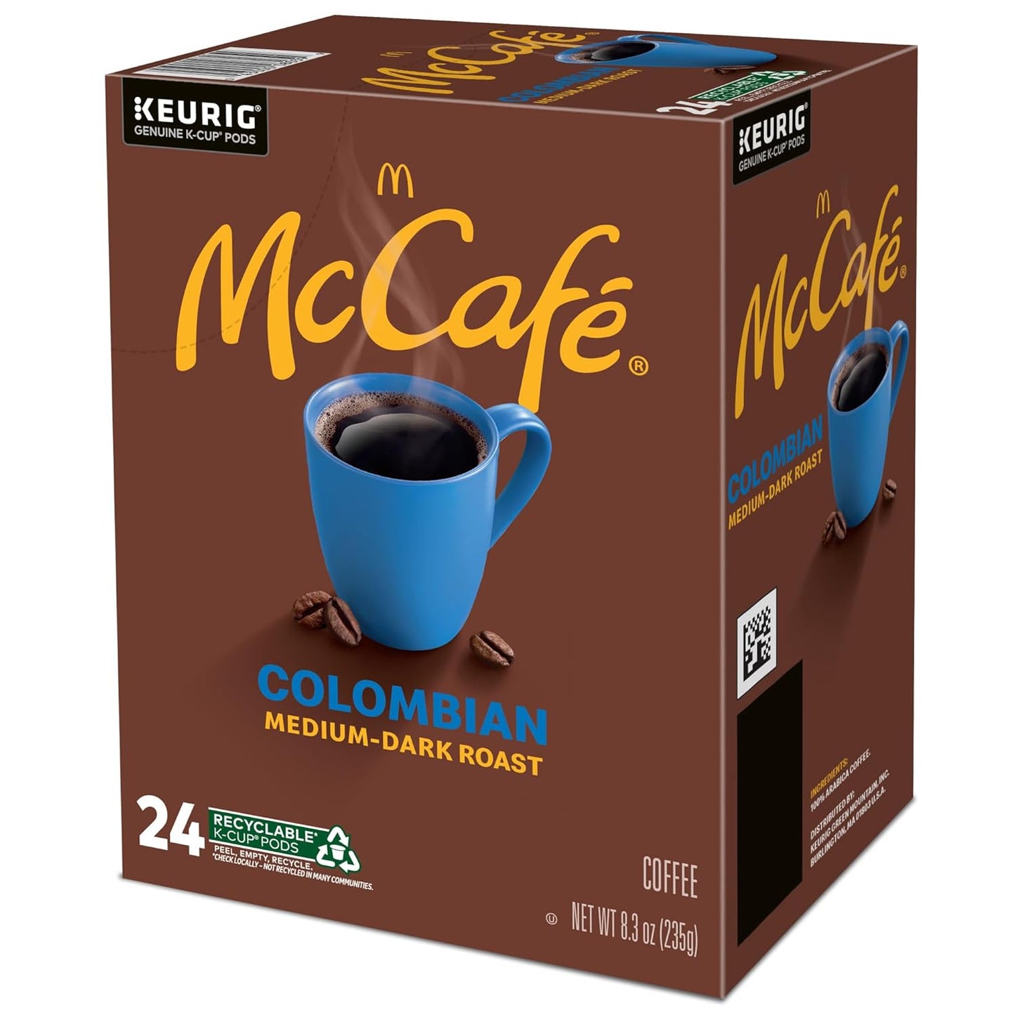McCafe Colombian K-Cup Pods – Mindful Morning Coffee for Self-Care Rituals, 96 Count
