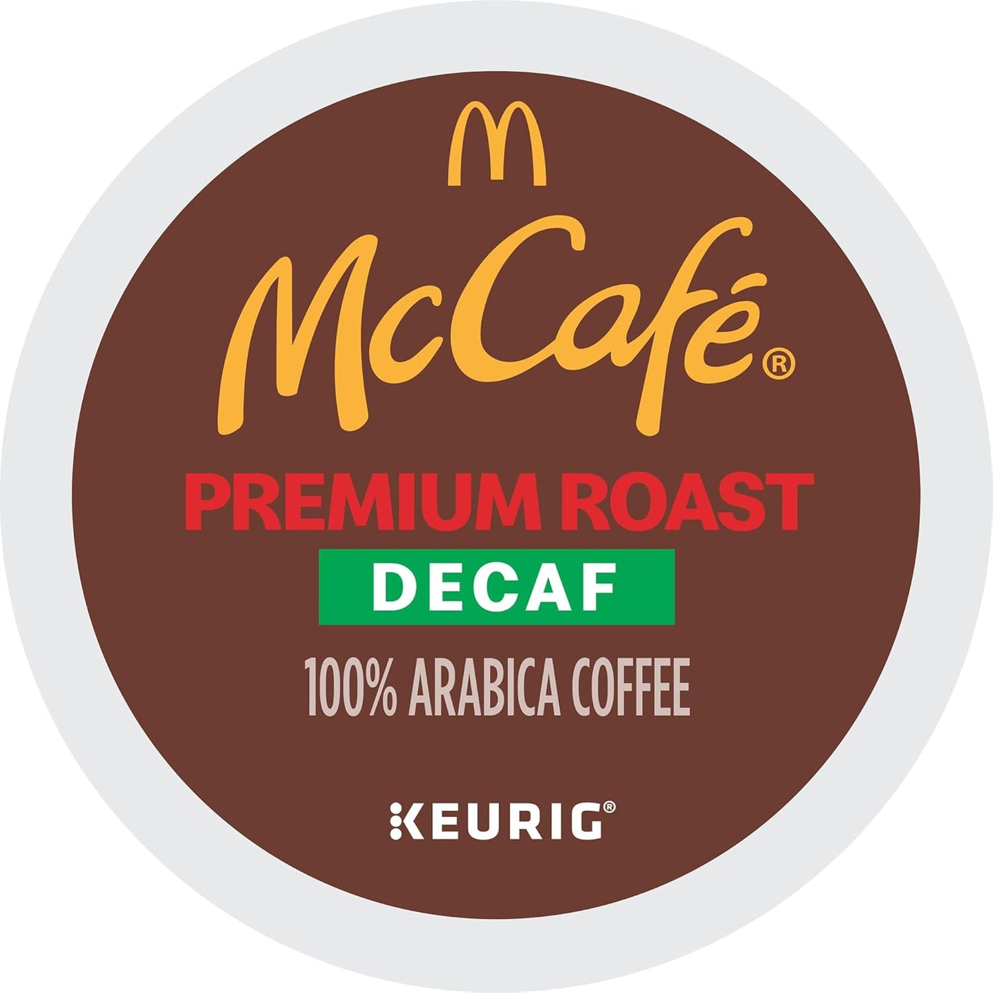 McCafe Premium Roast Decaf K-Cup Pods – Thoughtful Housewarming Gift Basket for Coffee Lovers, Medium Roast 48 Count