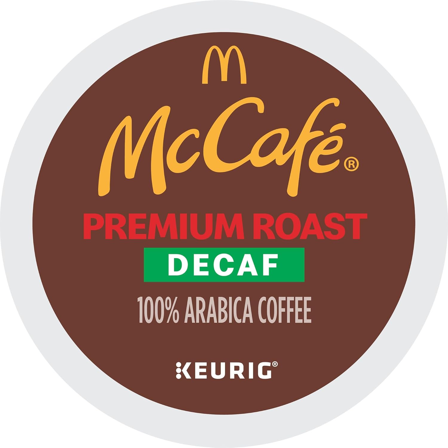 McCafe Premium Roast Decaf K-Cup Pods – Thoughtful Housewarming Gift Basket for Coffee Lovers, Medium Roast 48 Count