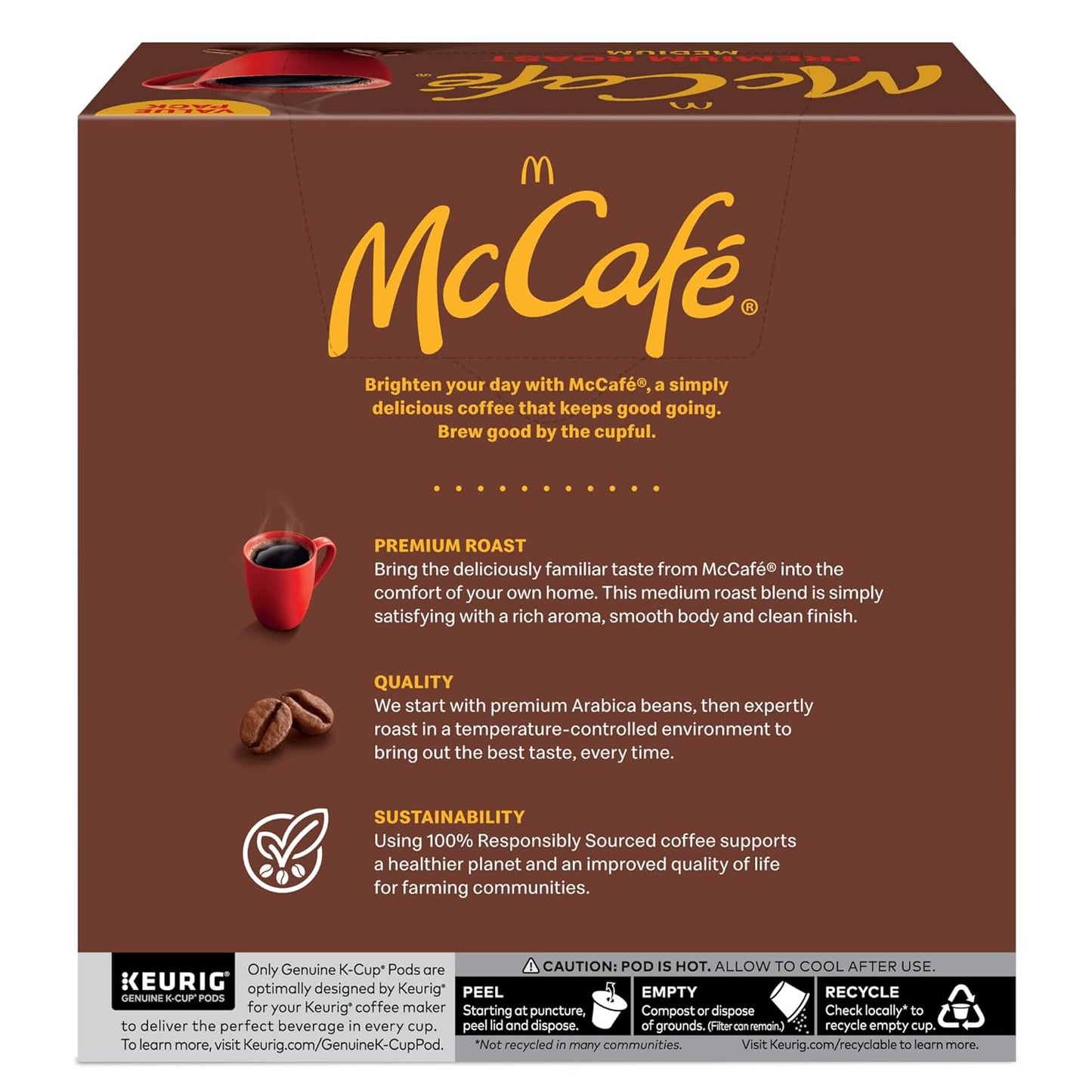 McCafe Premium Roast K-Cup Pods – Thoughtful Coffee Gift for the Keurig Owner in Your Life