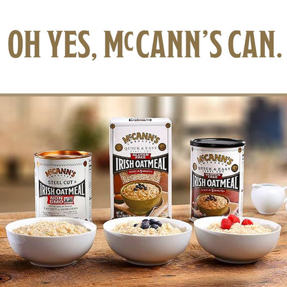 McCann's Irish Oatmeal Beautiful Tin 28 oz Heritage Gift for Irish Heritage Enthusiasts and Imported Food Lovers