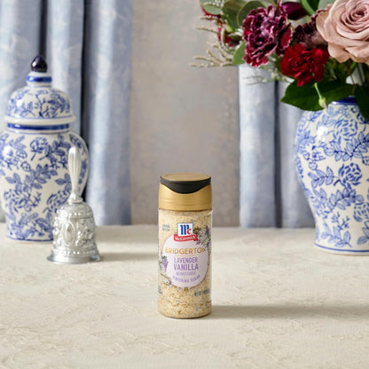 McCormick Bridgerton Finishing Sugar – Lavender Vanilla, Limited Edition Birthday Gift for Women Who Love Baking and Cocktails
