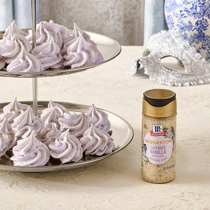 McCormick Bridgerton Finishing Sugar – Lavender Vanilla, Limited Edition Birthday Gift for Women Who Love Baking and Cocktails