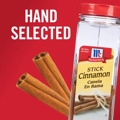 McCormick Cinnamon Sticks – Long-Lasting Scent Source for Spa Day Diffusers and Stress Relief