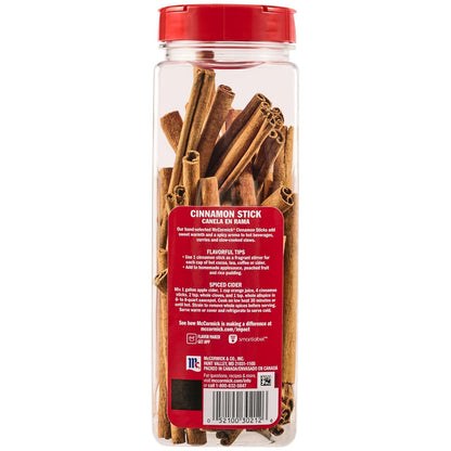McCormick Cinnamon Sticks – Long-Lasting Scent Source for Spa Day Diffusers and Stress Relief