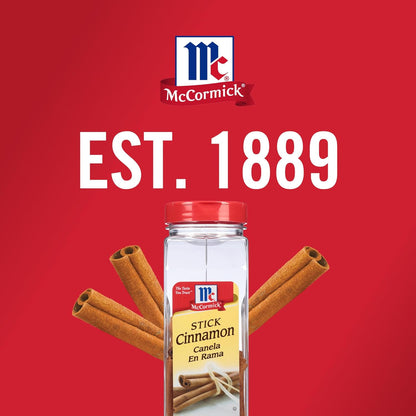 McCormick Cinnamon Sticks – Long-Lasting Scent Source for Spa Day Diffusers and Stress Relief