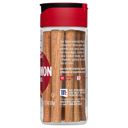 McCormick Cinnamon Sticks – Valentine's Day Gift for Her to Sweeten Slow Morning Coffee Rituals