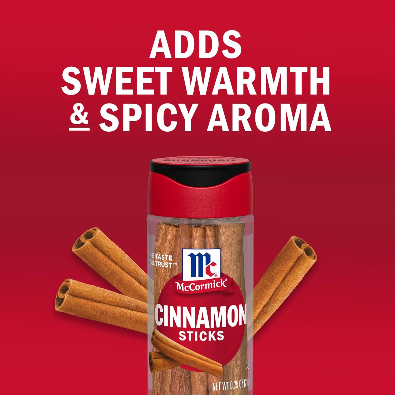 McCormick Cinnamon Sticks – Valentine's Day Gift for Her to Sweeten Slow Morning Coffee Rituals