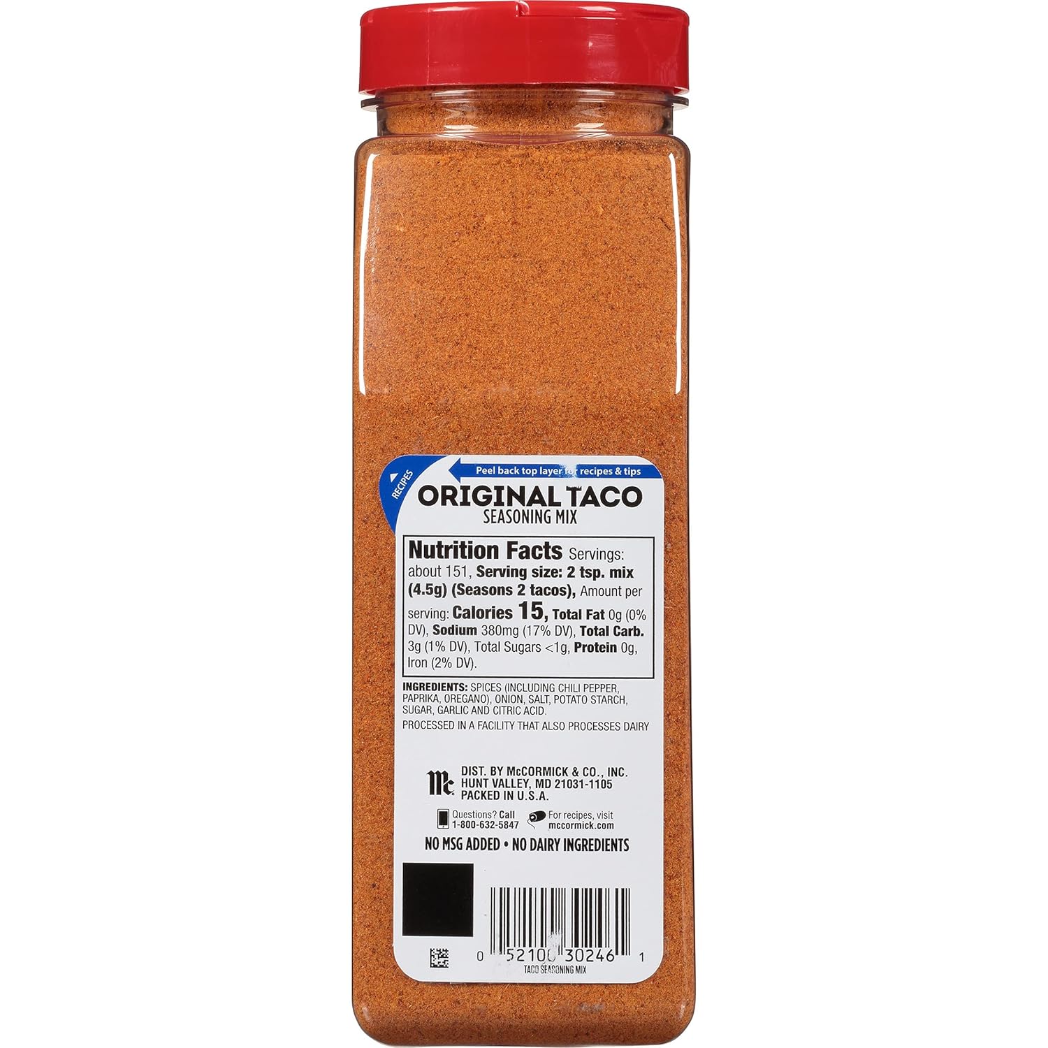 McCormick Culinary Taco Seasoning Mix 24 oz – Bulk Taco Service Seasoning for Commercial Kitchens and Foodservice Operations