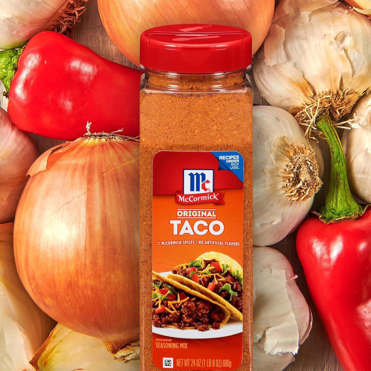 McCormick Culinary Taco Seasoning Mix 24 oz – Bulk Taco Service Seasoning for Commercial Kitchens and Foodservice Operations