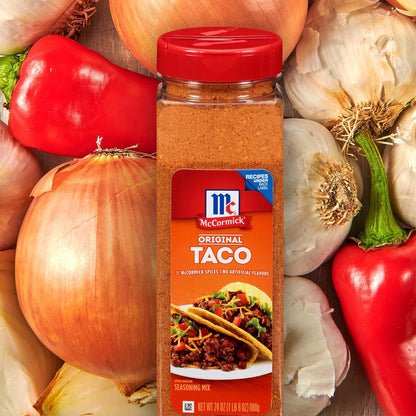 McCormick Culinary Taco Seasoning Mix 24 oz – Bulk Taco Service Seasoning for Commercial Kitchens and Foodservice Operations