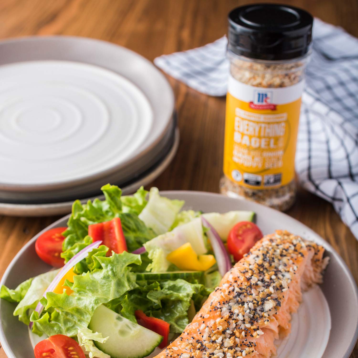 McCormick Everything Bagel All Purpose Seasoning – Valentine's Day Gift for Foodie Couples, Pantry Upgrade Spice Blend