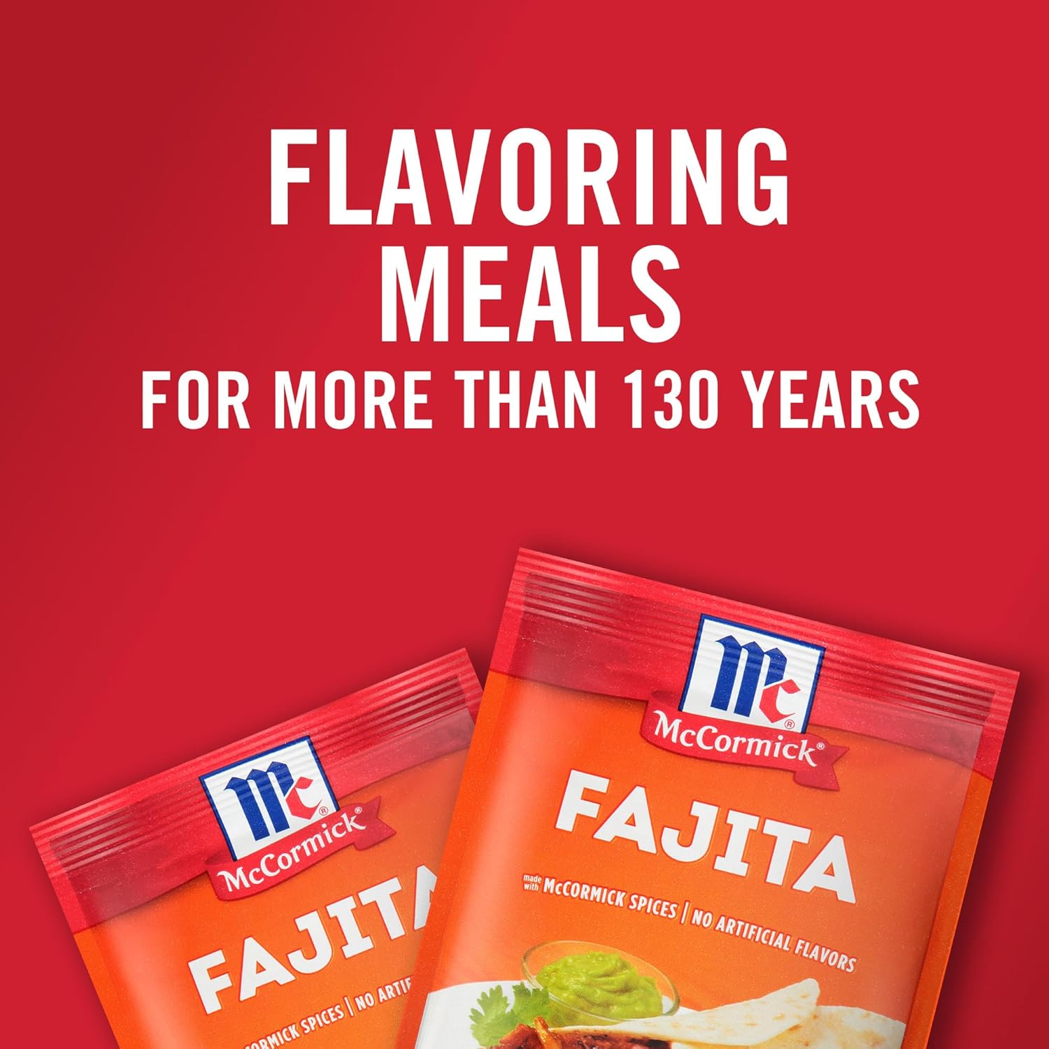 McCormick Fajita Seasoning Mix – Pantry Friendly Spice Packet for Sizzling Home Fajita Dinners and Tex-Mex Nights