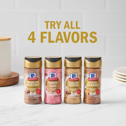 McCormick Finishing Sugar – Premium Demerara & Brown Sugar Blend, Limited Edition Gourmet Holiday Garnish