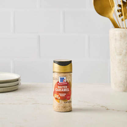 McCormick Finishing Sugar, Salted Caramel Limited Edition – Gourmet Hostess Gift for Holiday Entertaining and Fall Parties