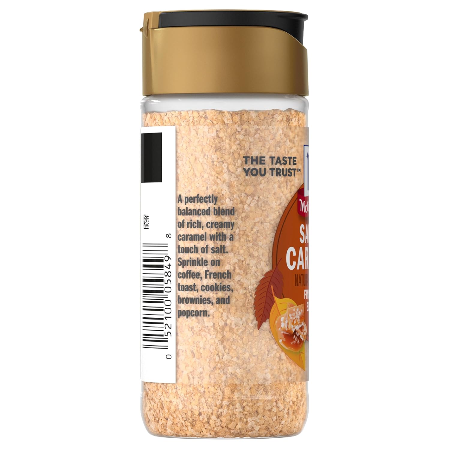 McCormick Finishing Sugar, Salted Caramel Limited Edition – Gourmet Hostess Gift for Holiday Entertaining and Fall Parties