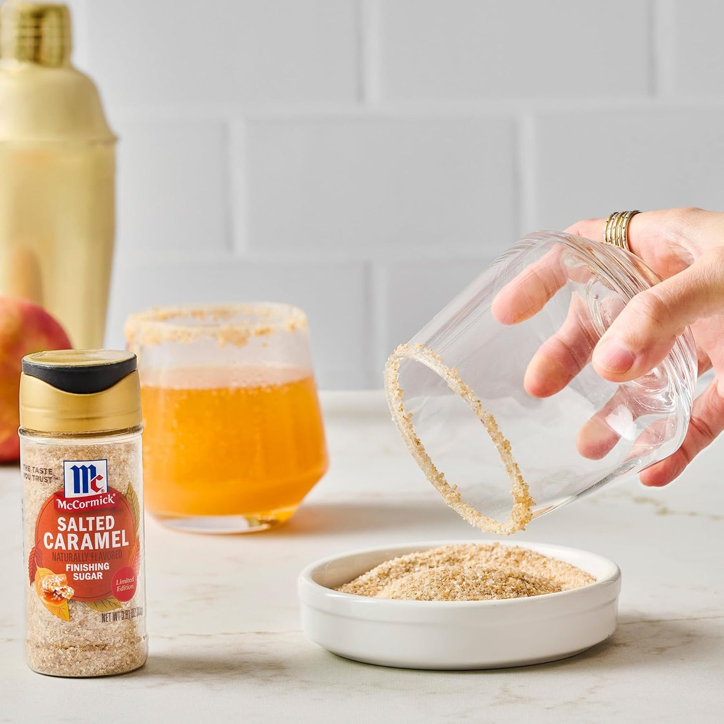 McCormick Finishing Sugar, Salted Caramel Limited Edition – Gourmet Hostess Gift for Holiday Entertaining and Fall Parties