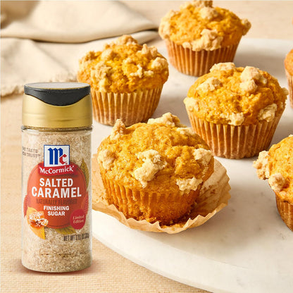 McCormick Finishing Sugar, Salted Caramel Limited Edition – Gourmet Hostess Gift for Holiday Entertaining and Fall Parties