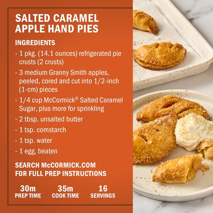 McCormick Finishing Sugar, Salted Caramel Limited Edition – Gourmet Hostess Gift for Holiday Entertaining and Fall Parties