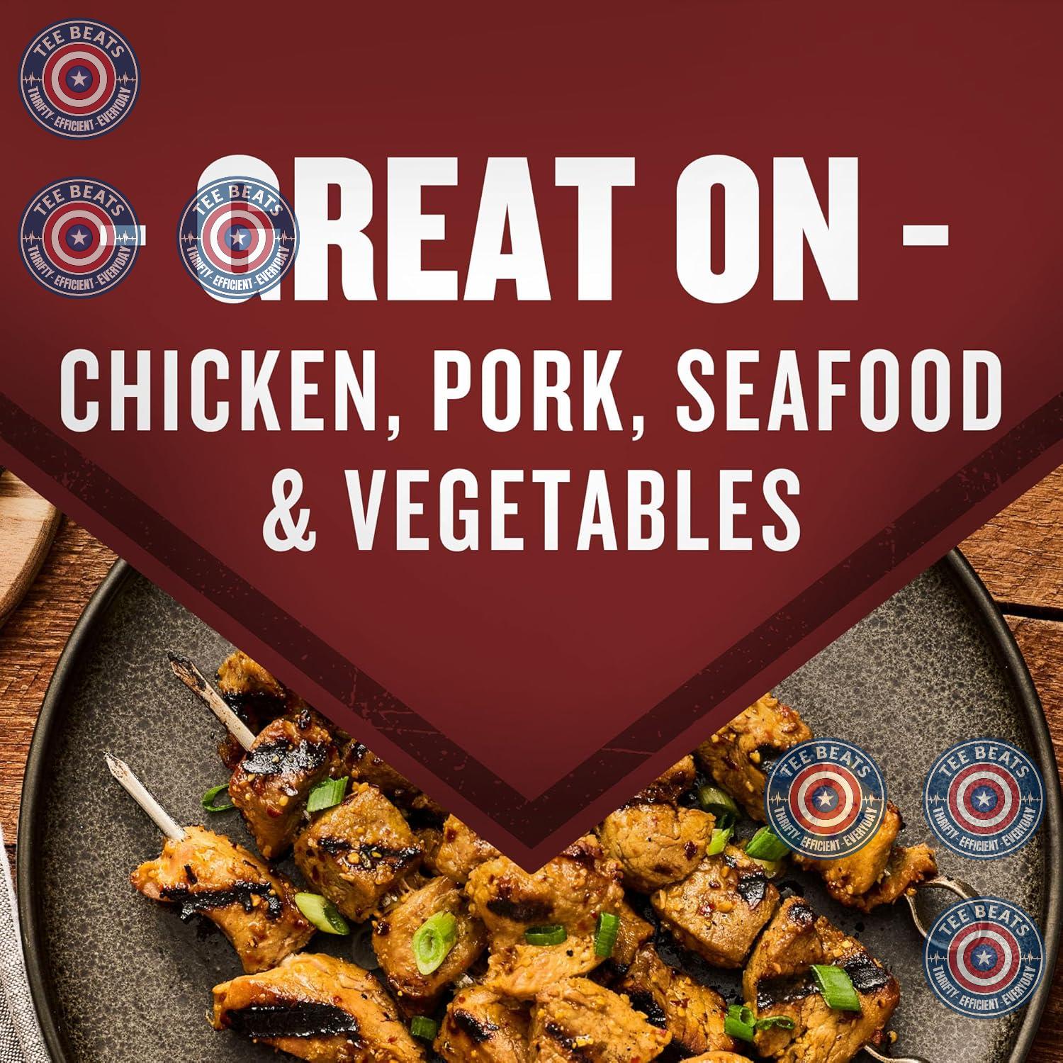 McCormick Grill Mates Pineapple Teriyaki Seasoning for Backyard BBQs and Patio Grilling, Savory-Sweet Rub for Chicken, Pork, and Seafood