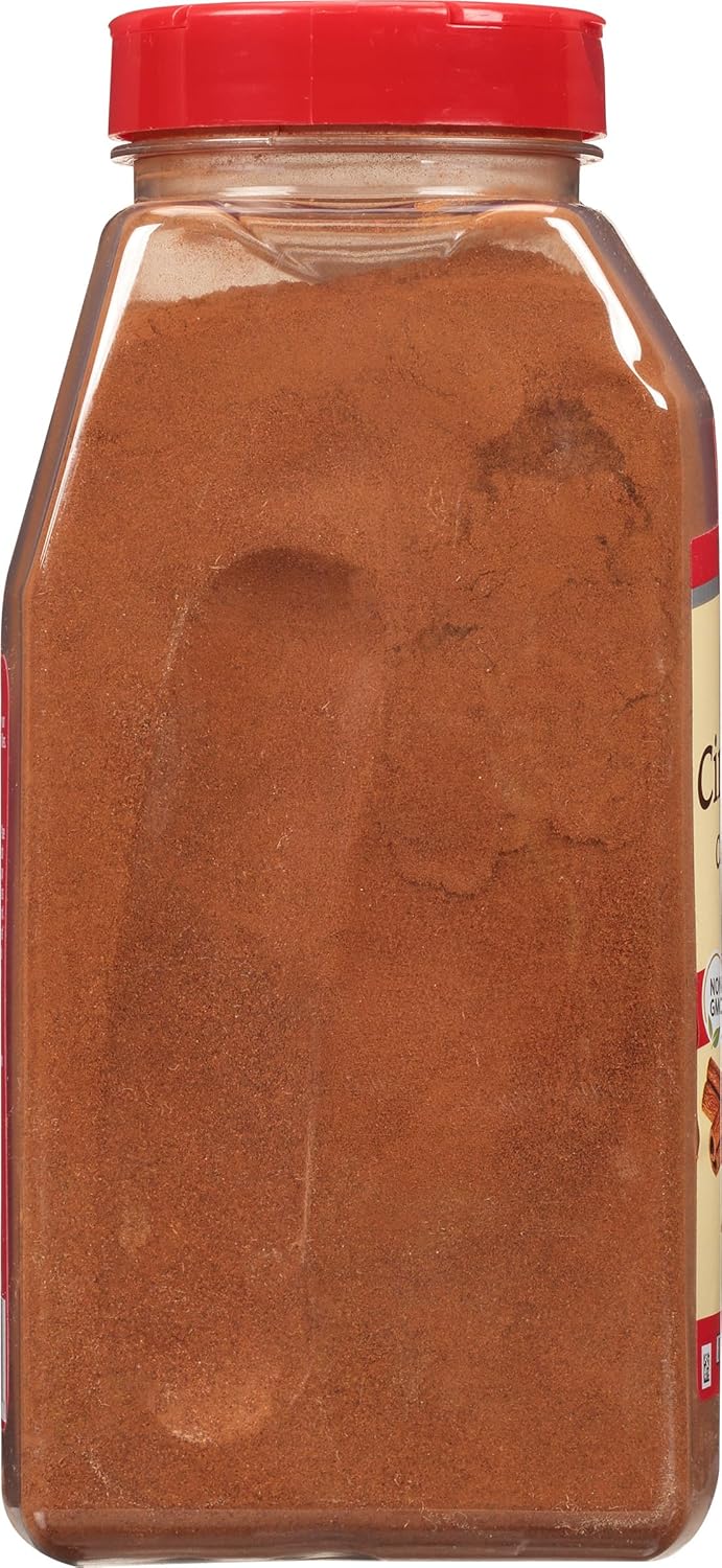 McCormick Ground Cinnamon, 18 oz – Clean-Label Pantry Staple for Mindful Home Cooking