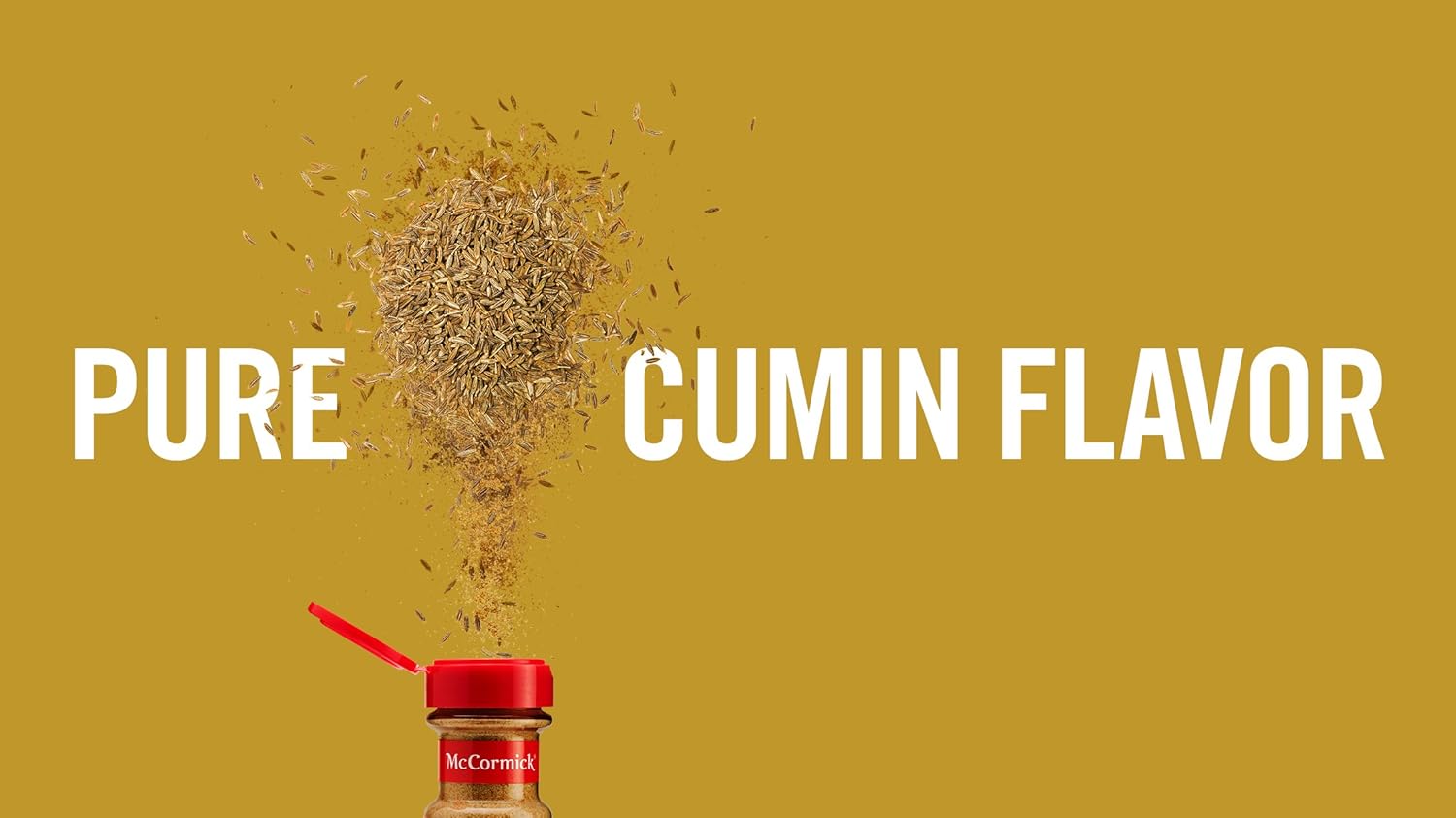 McCormick Ground Cumin 14 oz – Camping Spice for Grilled Meats and Open-Fire Cooking