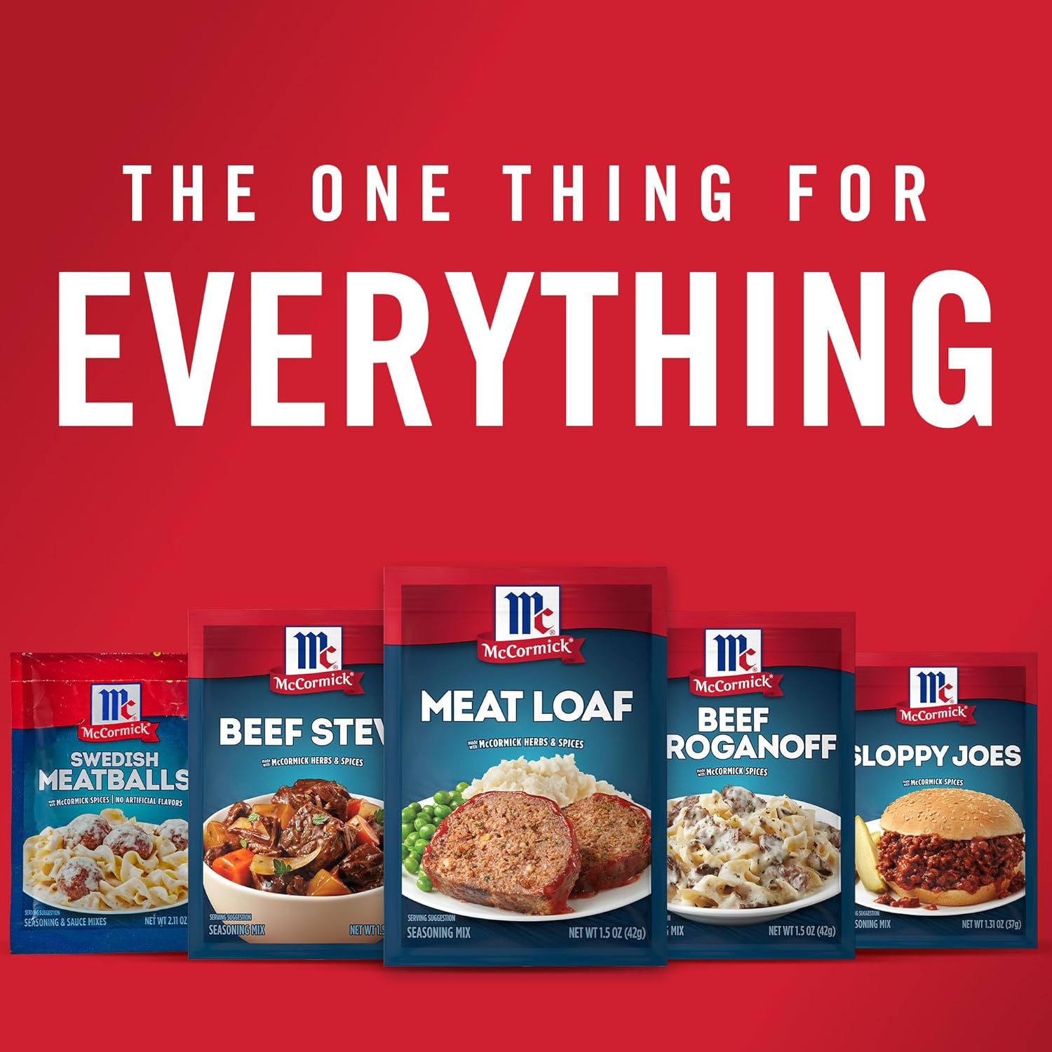 McCormick Meat Loaf Seasoning Mix – Pantry Staple for Fast Family Meal Prep After Work