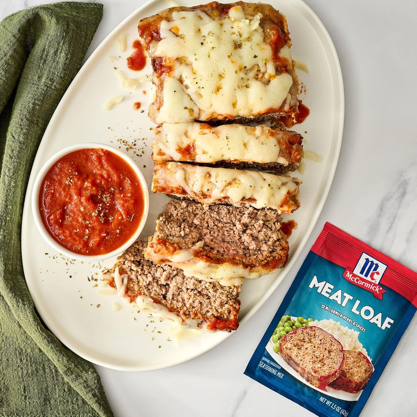 McCormick Meat Loaf Seasoning Mix – Pantry Staple for Fast Family Meal Prep After Work