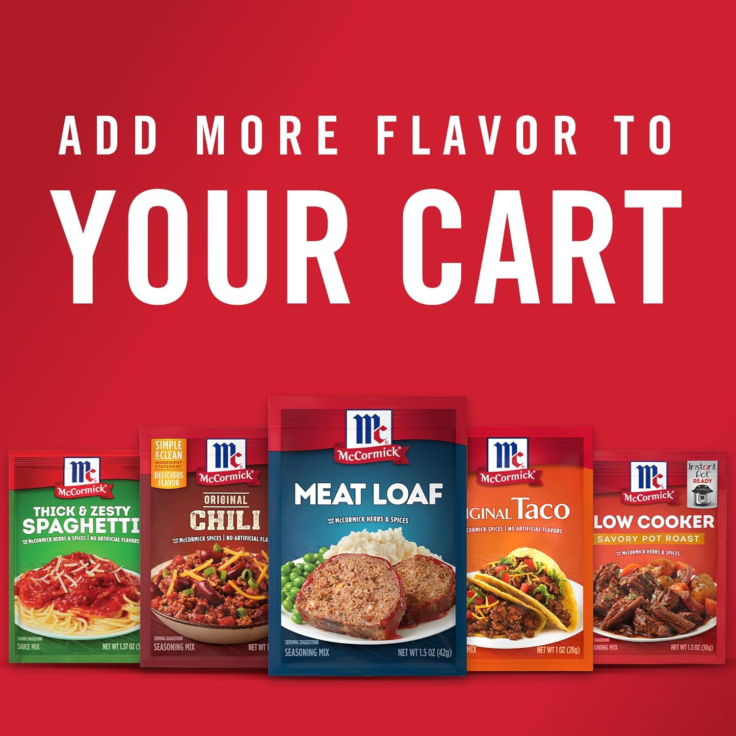 McCormick Meat Loaf Seasoning Mix – Pantry Staple for Fast Family Meal Prep After Work