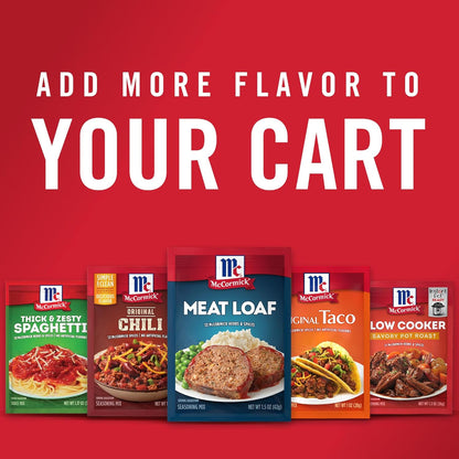 McCormick Meat Loaf Seasoning Mix – Pantry Staple for Fast Family Meal Prep After Work