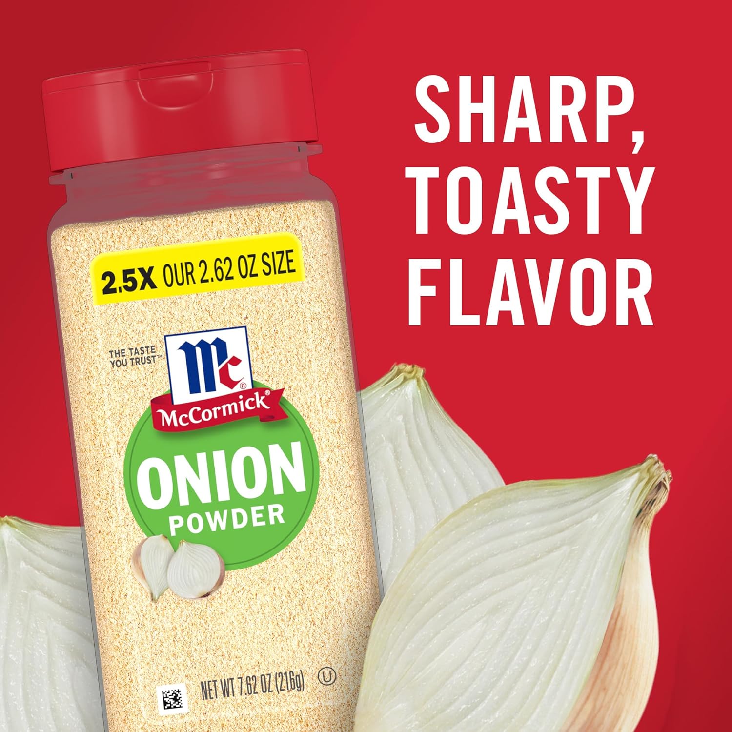 McCormick Onion Powder 7.62 oz – Bulk Pantry Seasoning for Meal Prep Sunday