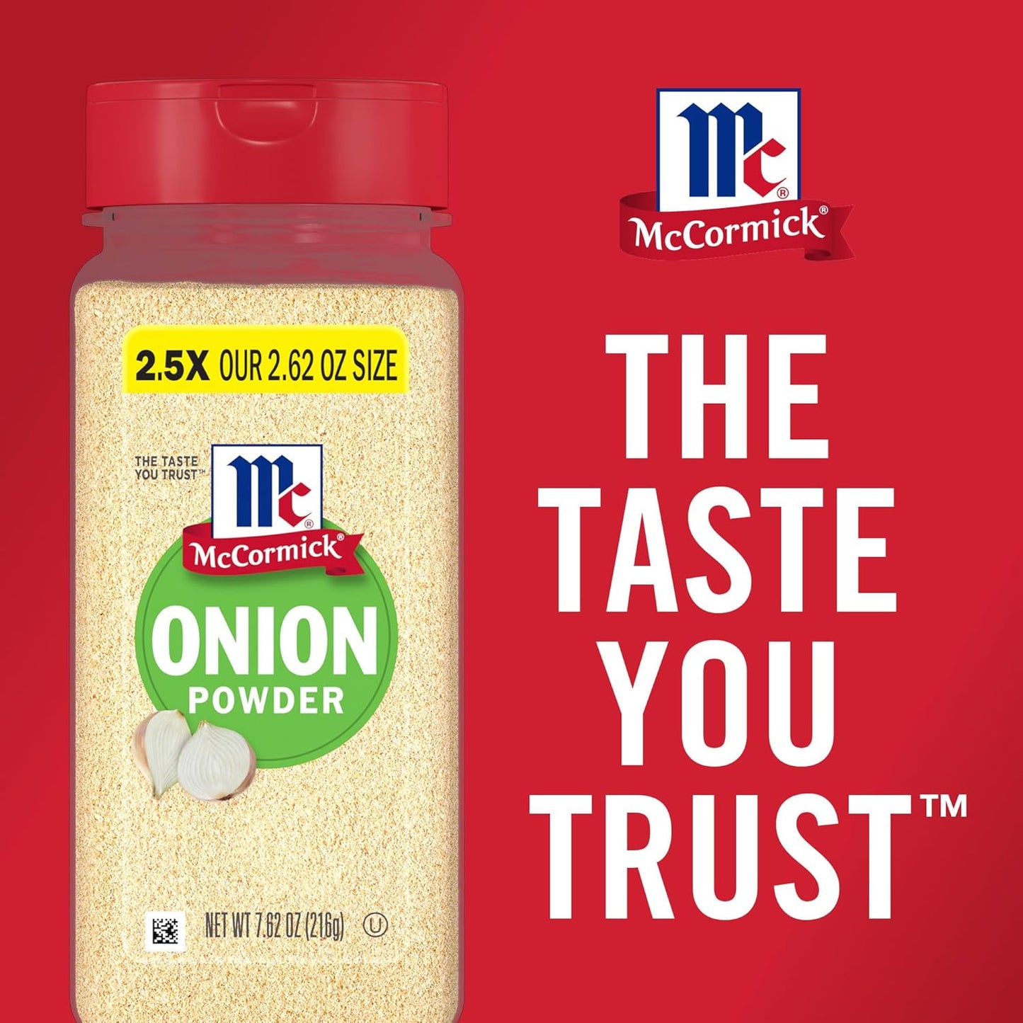McCormick Onion Powder 7.62 oz – Bulk Pantry Seasoning for Meal Prep Sunday