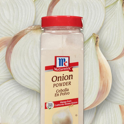 McCormick Onion Powder 7.62 oz – Single-Ingredient Pantry Essential for Simple Cooking