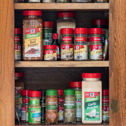 McCormick Organic Crushed Red Pepper 7.75 oz – Clean-Heat Finish for Wholesome Home Cooking