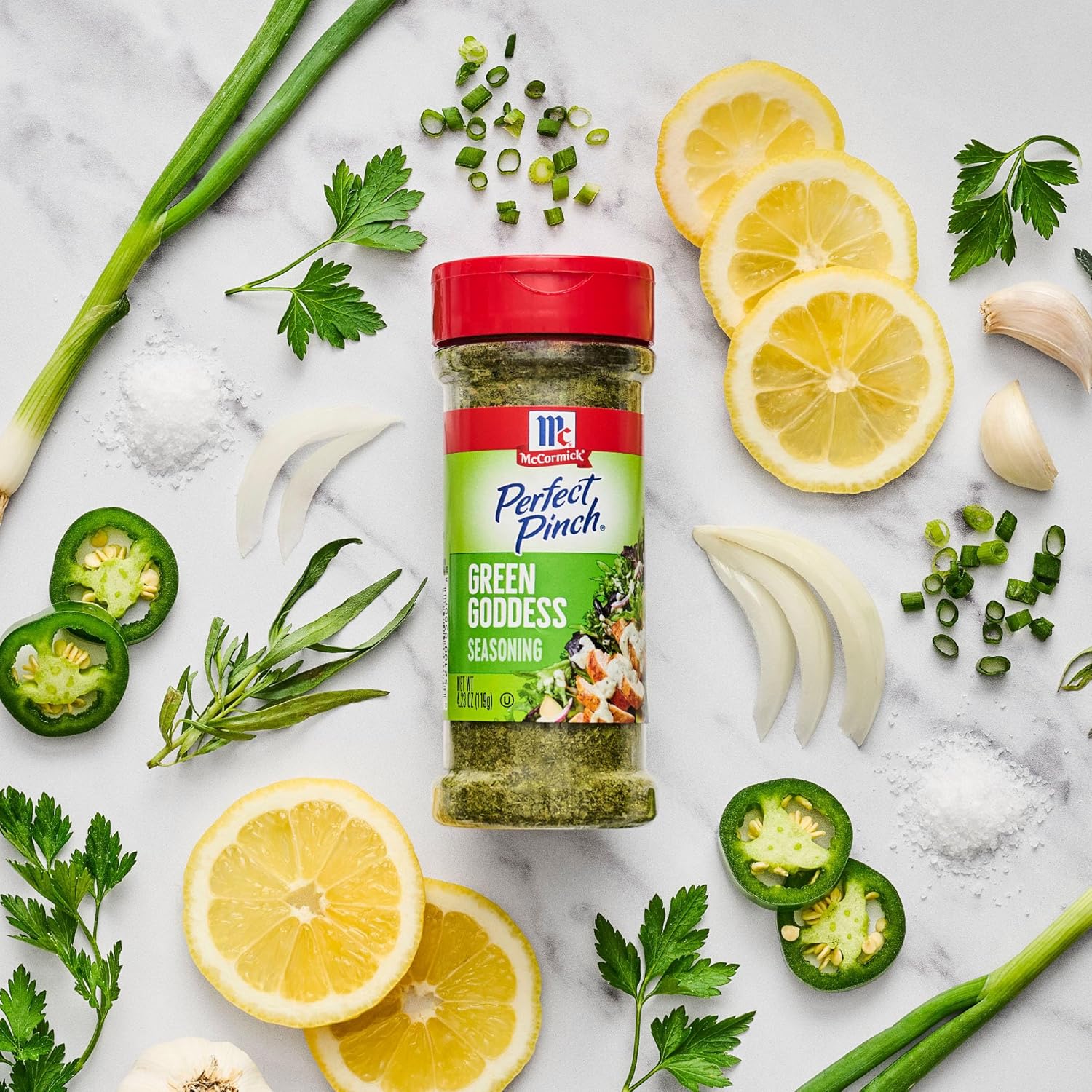 McCormick Perfect Pinch Green Goddess – Clean-Label Herb Blend for Nourishing Self-Care Meals at Home