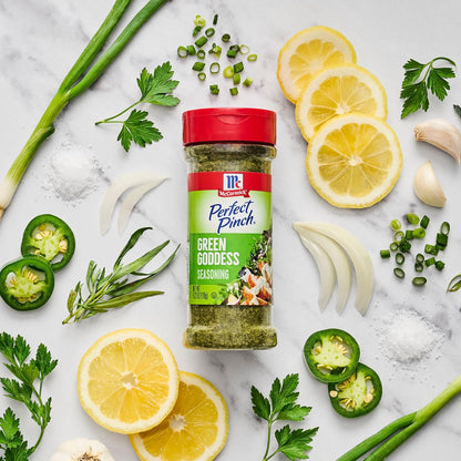 McCormick Perfect Pinch Green Goddess – Clean-Label Herb Blend for Nourishing Self-Care Meals at Home