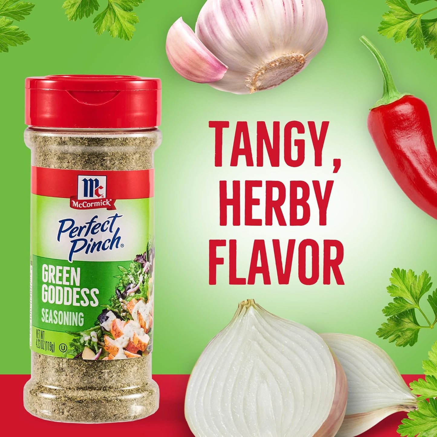 McCormick Perfect Pinch Green Goddess – Clean-Label Herb Blend for Nourishing Self-Care Meals at Home