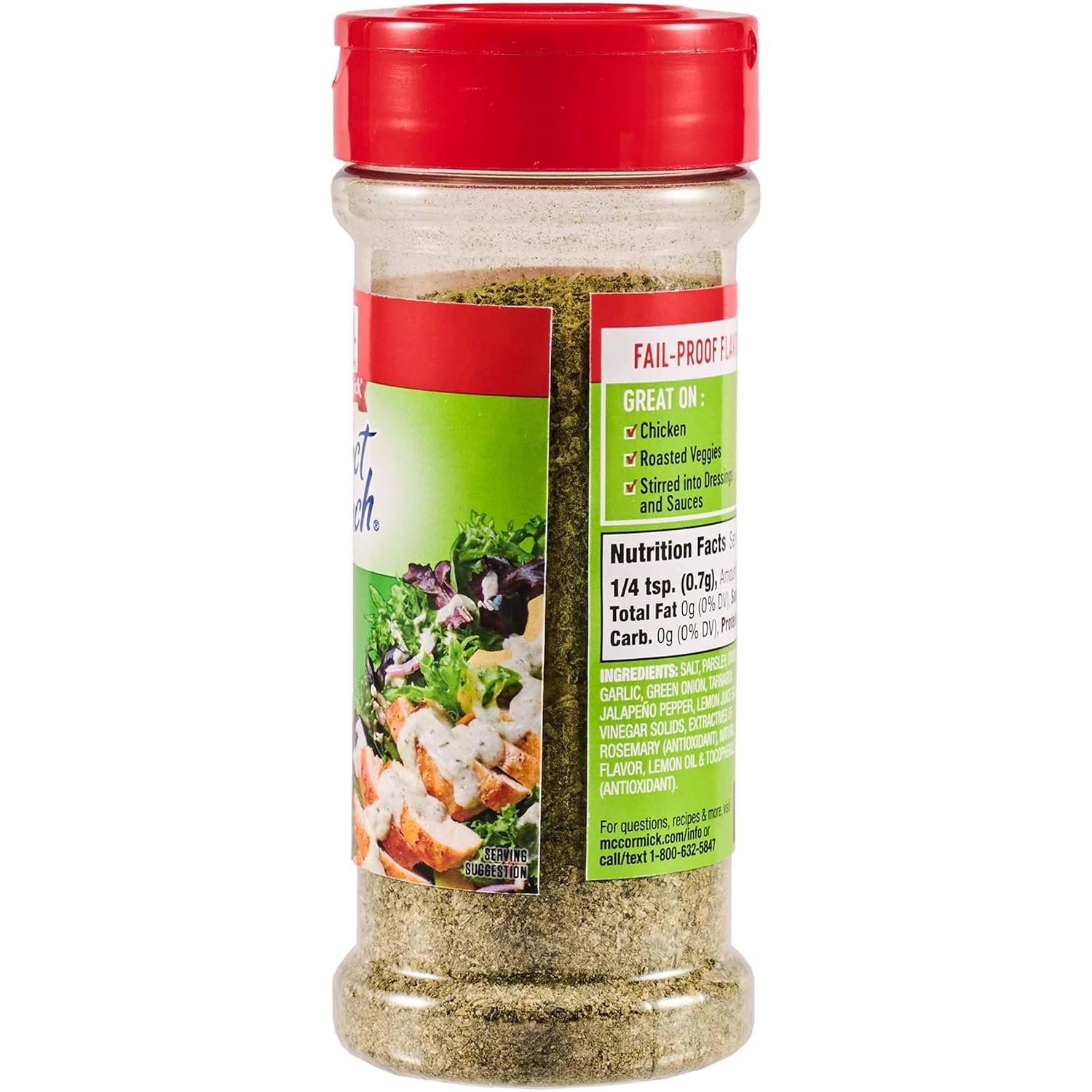 McCormick Perfect Pinch Green Goddess – Clean-Label Herb Blend for Nourishing Self-Care Meals at Home