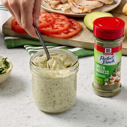 McCormick Perfect Pinch Green Goddess – Clean-Label Herb Blend for Nourishing Self-Care Meals at Home