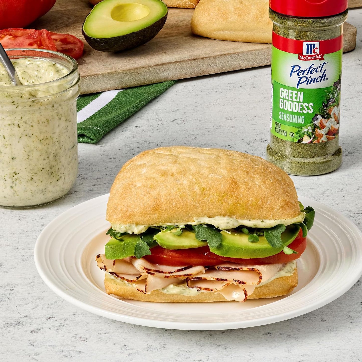 McCormick Perfect Pinch Green Goddess – Clean-Label Herb Blend for Nourishing Self-Care Meals at Home