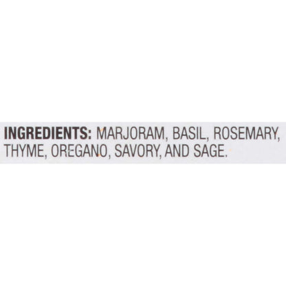 McCormick Perfect Pinch Italian Seasoning 2.25 oz – Low-Sodium Flavor Boost for Self-Care Meal Prep