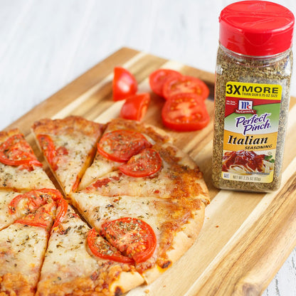 McCormick Perfect Pinch Italian Seasoning 2.25 oz – Low-Sodium Flavor Boost for Self-Care Meal Prep