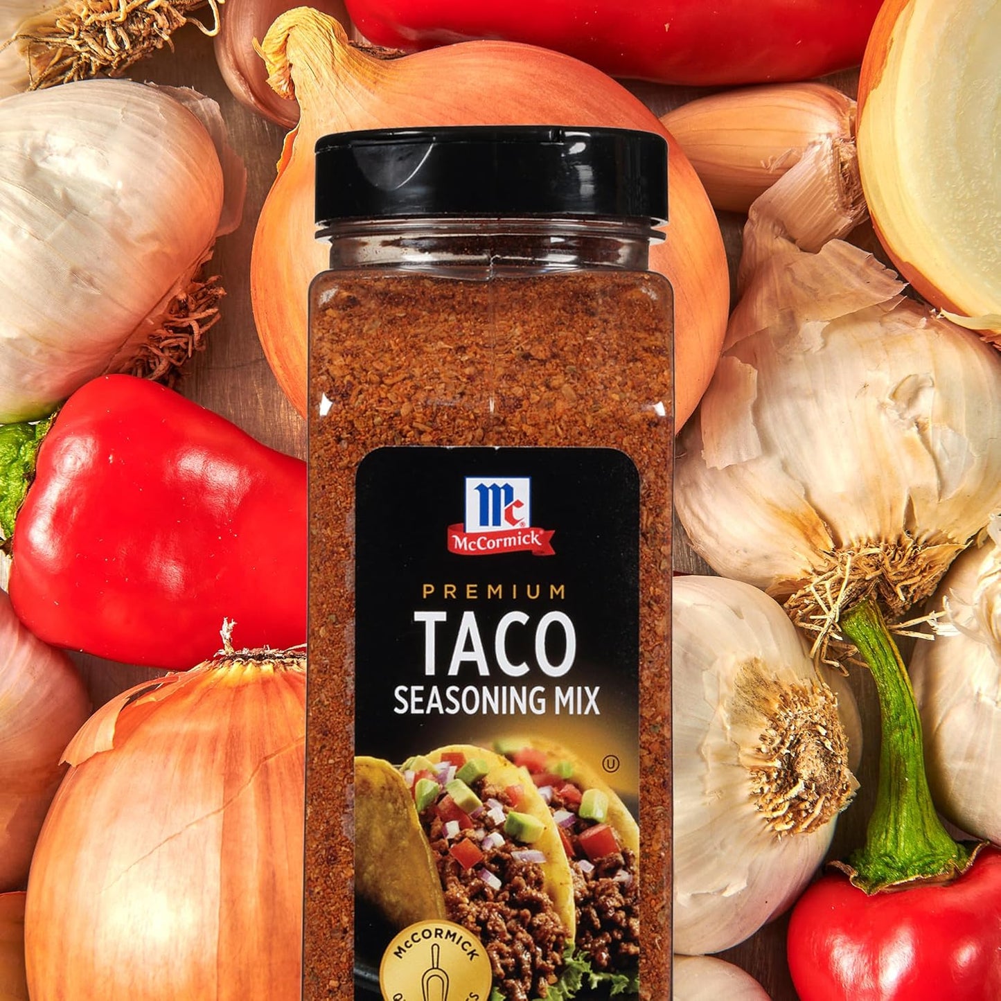 McCormick Premium Taco Seasoning Mix, 24 oz – Family Weeknight Taco Dinner for Kids and Picky Eaters
